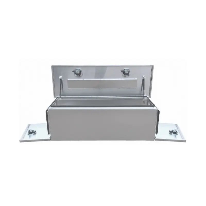 1500 x 500 x 500mm Raw Flat Aluminium 3 Lid