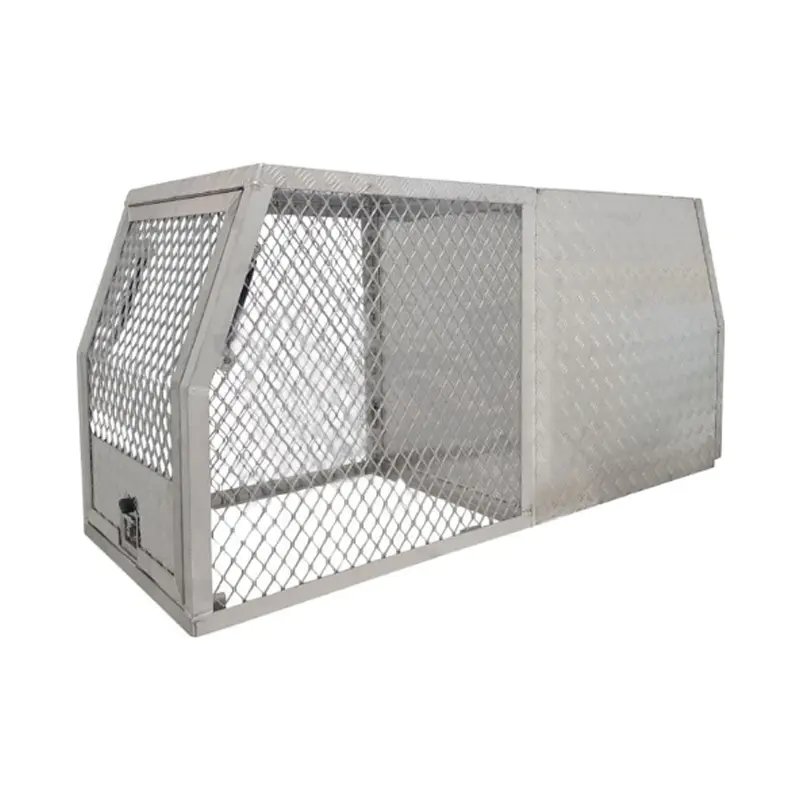 1770 × 700 × 820mm Aluminium Ute HALF Dog Box HALF Tool Box