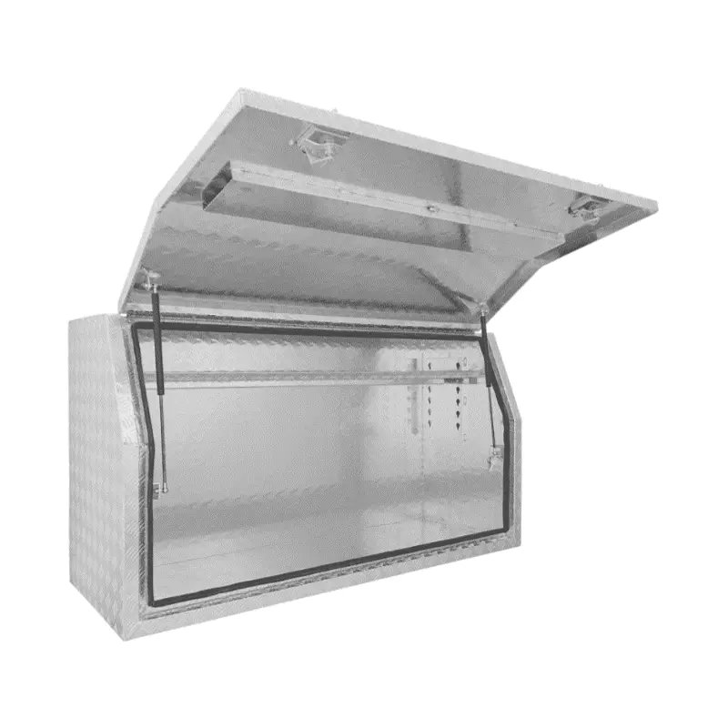 TB-1558FD Aluminium Checker Full Side Opening
