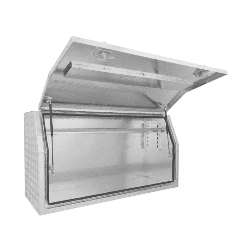 TB-1658FD Aluminium Checker Full Side Opening