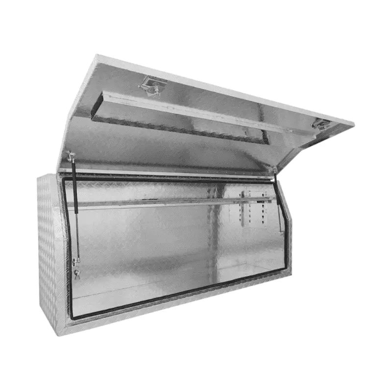TB-1958FD Aluminium Checker Full Side Opening