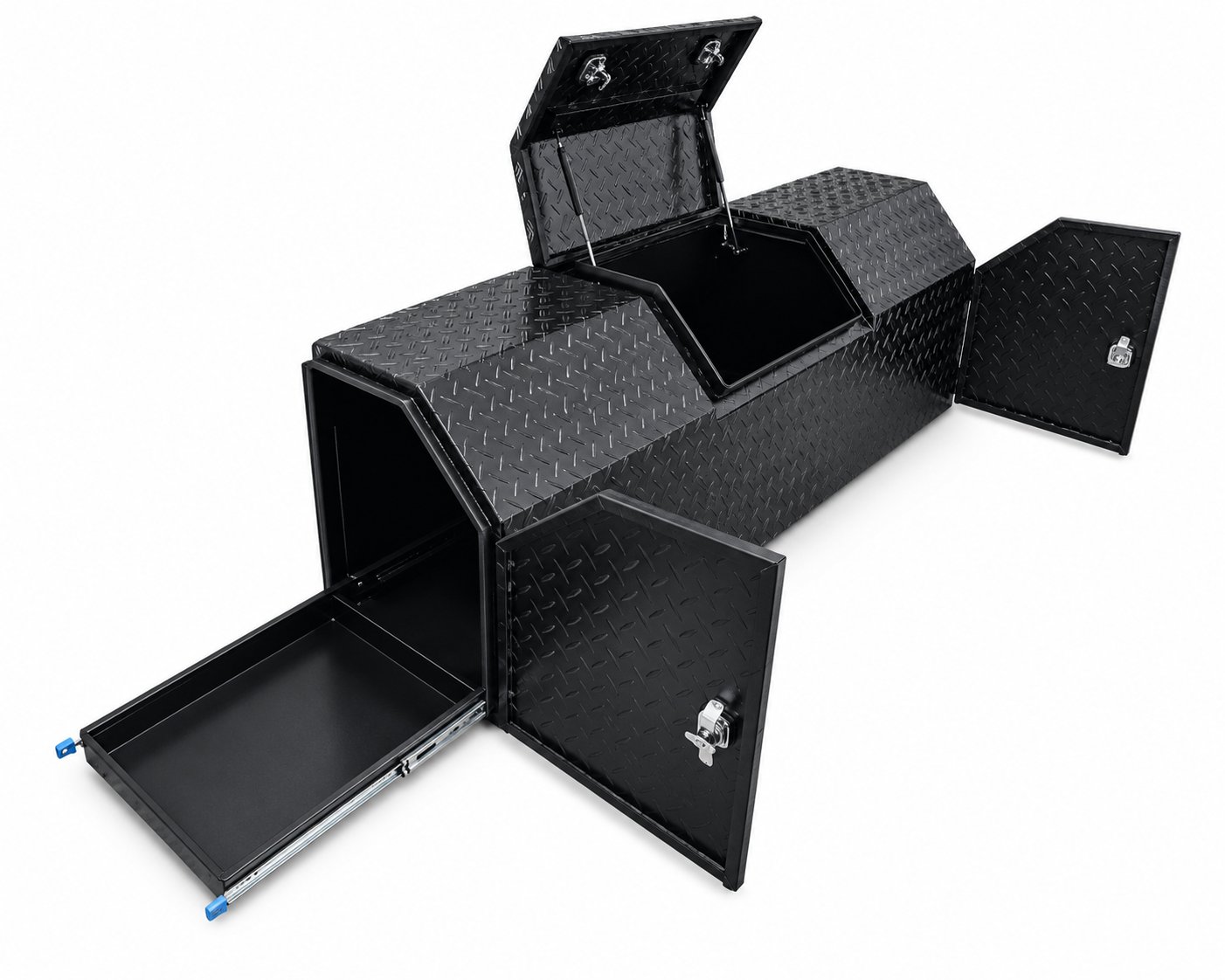 2100x500x600 ALUM CHECKER TOOBOX, 3 D