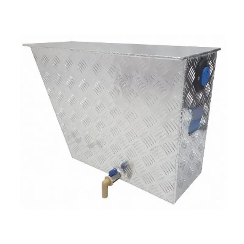 600 × 200 × 400mm Aluminium 20L Ute Camping Under Tray Body Box