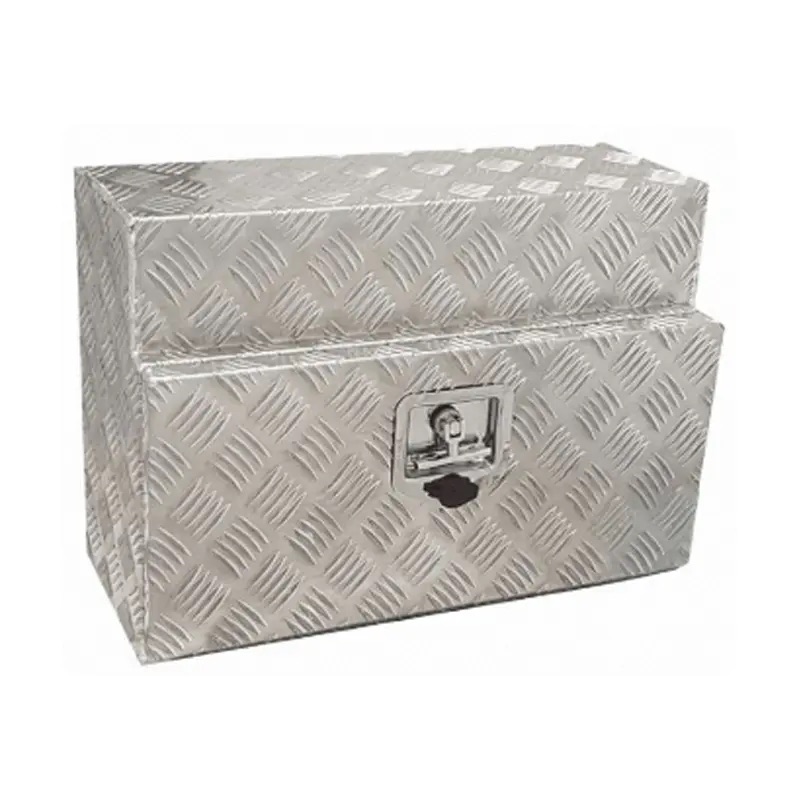 580 × 230 × 400mm Aluminium Checker Ute Toolbox