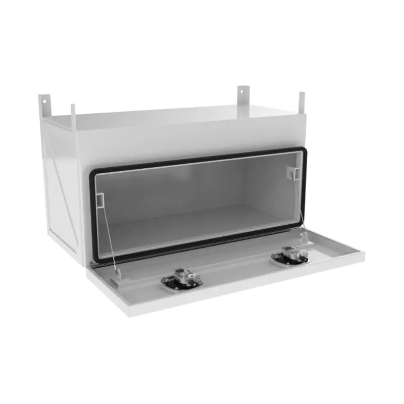 600 × 450 × 450mm Flat Aluminium Under Tray Body Tool box